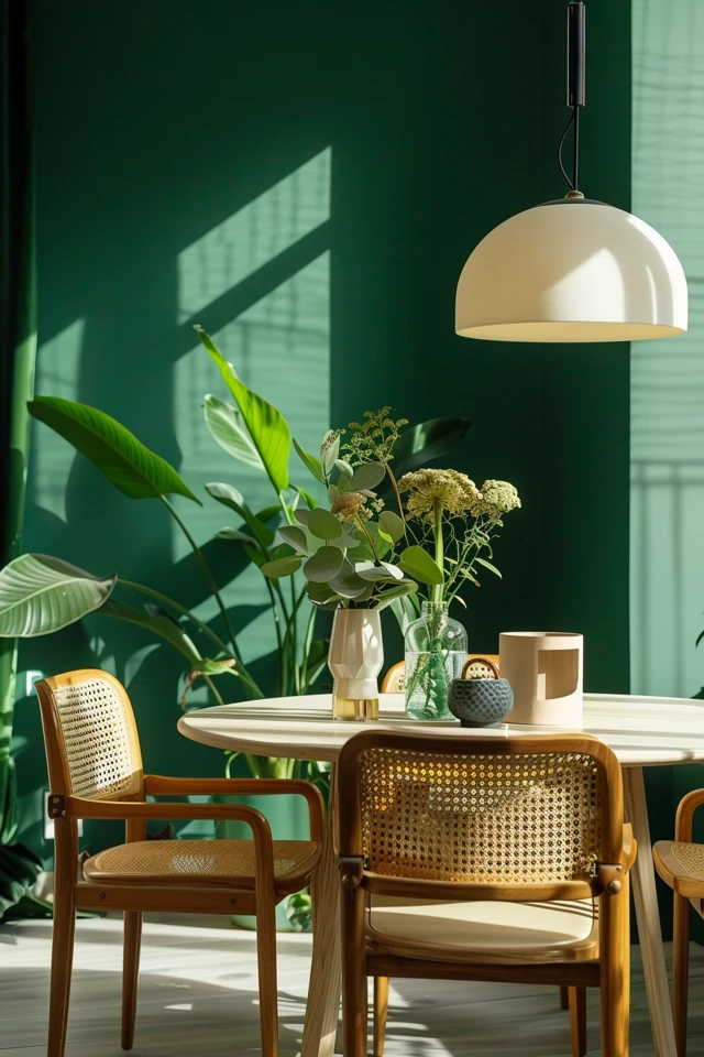 5 Tips for Adding Green to Your Dining Room