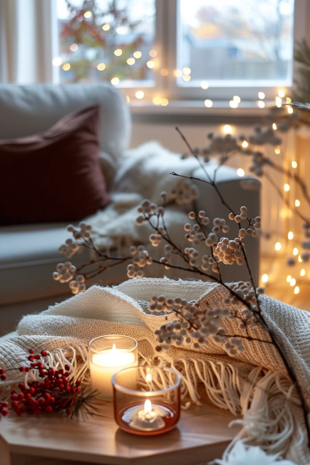 Winter Decor for Small Apartments