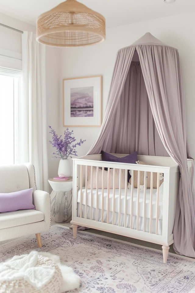 Inspiring Purple Nursery Ideas for Your Home