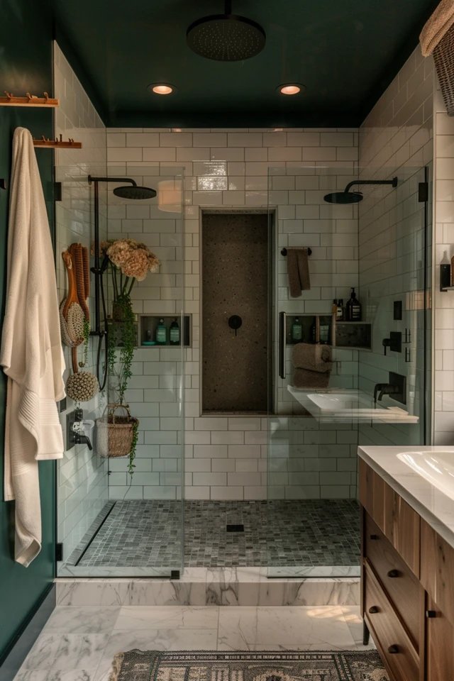 Double Shower Ideas for a Luxe Bathroom Upgrade