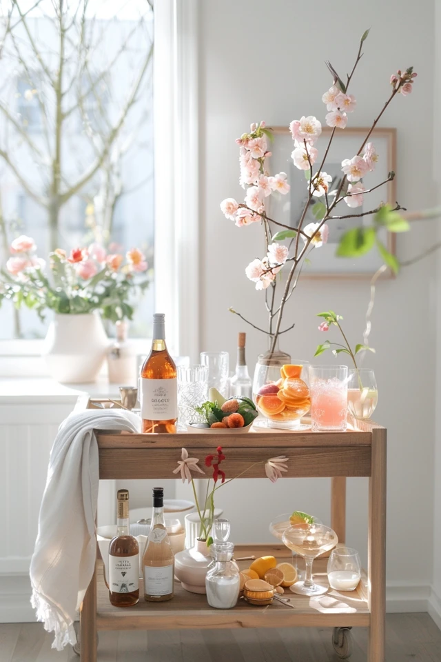 Spring Bar Carts: Entertain in Style