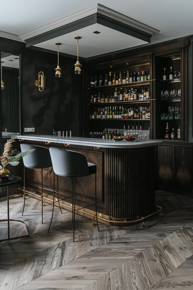 5 Home Bar Flooring Ideas for a Polished Look