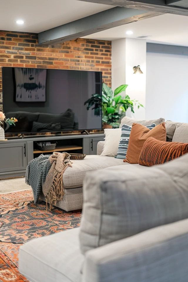 5 Tips for Cozy Basement TV Rooms