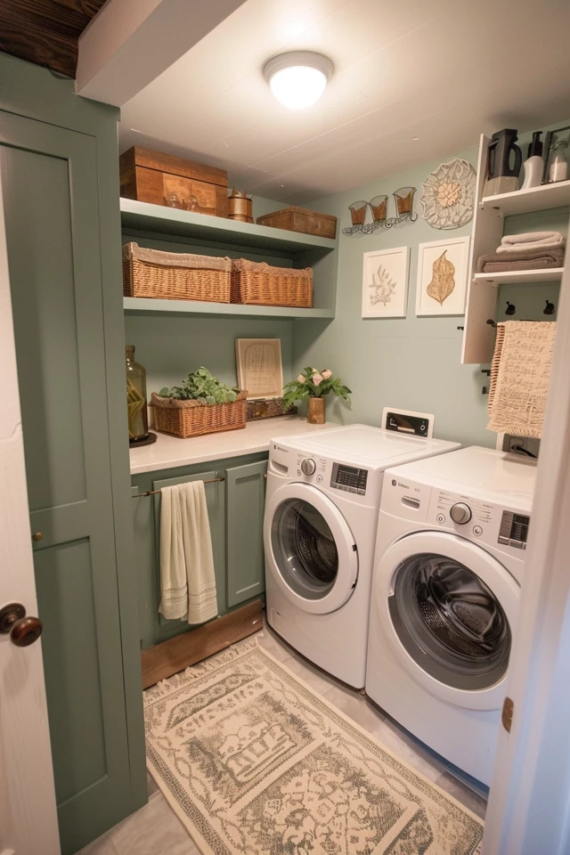 5 Tips for Basement Laundry Room Ideas Unfinished Spaces