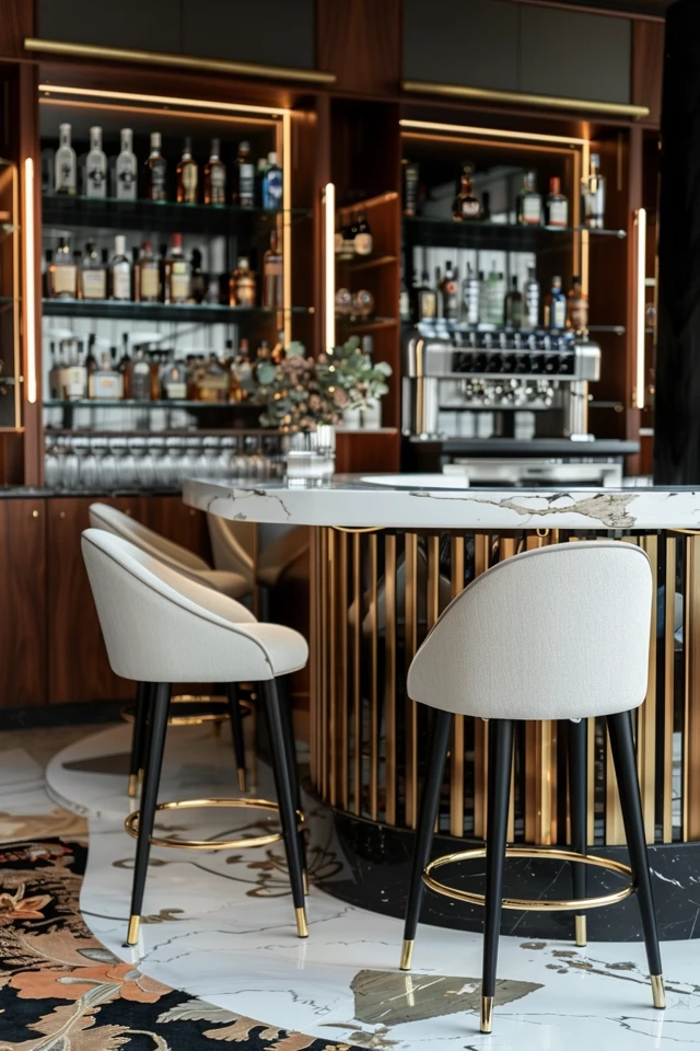 5 Elegant Home Bar Counter Design Ideas