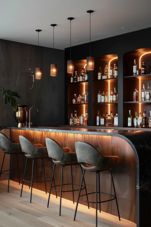 5 Home Bar Counter Design Tips for Small Spaces