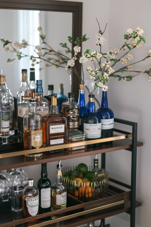 5 Home Bar Cart Ideas for Small Spaces