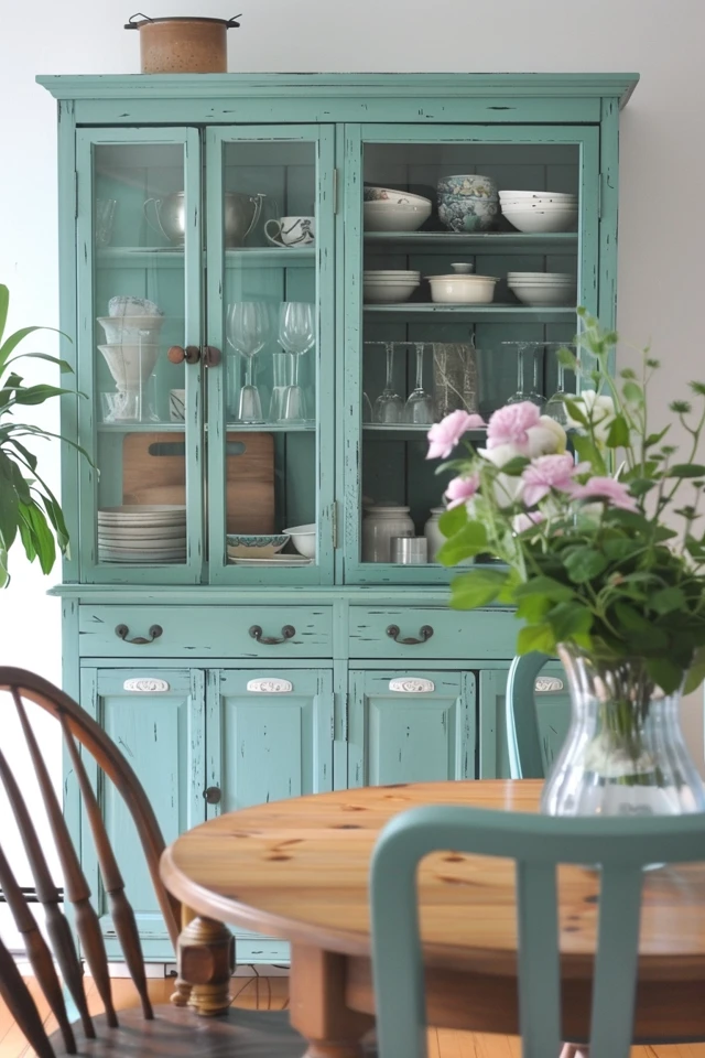 5 Tips for Dining Room Hutch Decorating Ideas Display