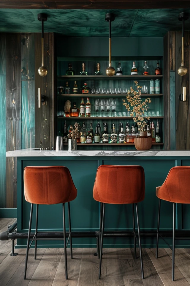 5 Ideas for a Chic Home Bar Basement