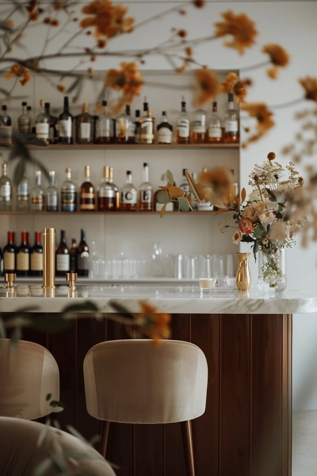 5 Tips for a Chic Dining Room Bar Setup