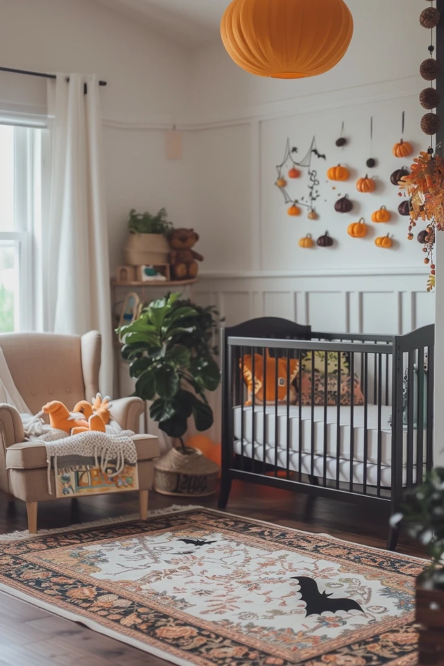 Decorate a Nursery with a Cute Halloween Theme