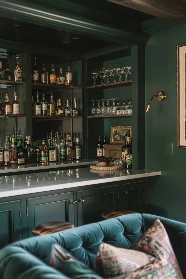 5 Tips for a Built-In Home Bar Design