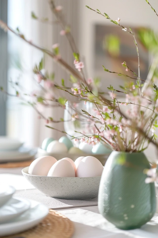 Modern Easter Theme Decor for a Contemporary Home