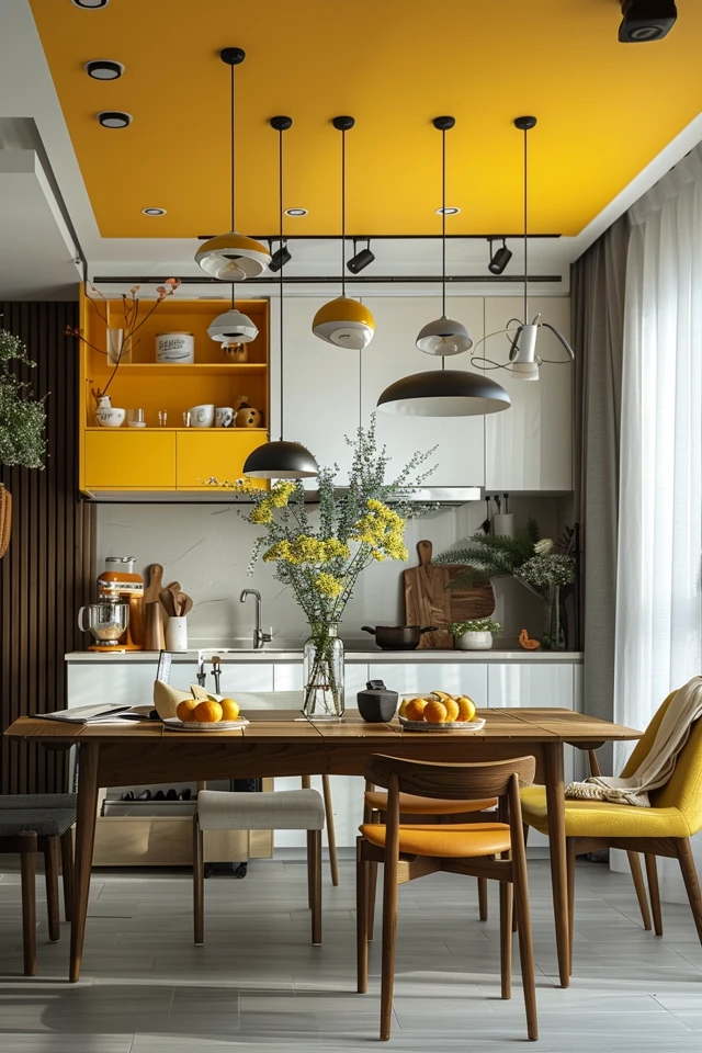 5 Tips for Adding a Pop of Yellow to Your Ceiling Design