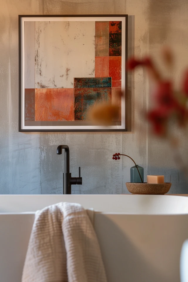 Modern Bathroom Art Ideas: Beautify Your Space