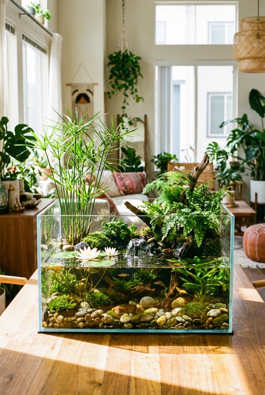 How to Create an Indoor Water Garden